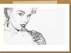 Pencil and paper.